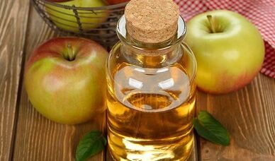 Traitement des varices avec du vinaigre de cidre de pomme